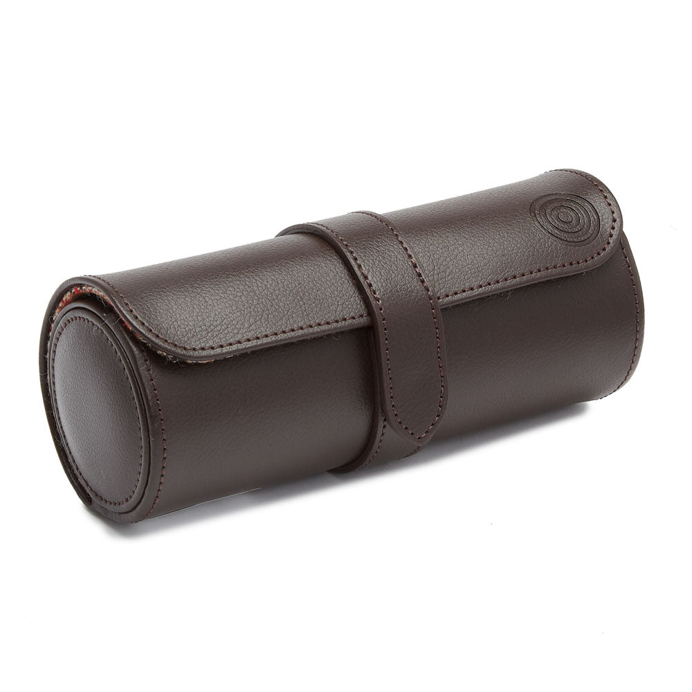WM Brown Watch Roll with Cigar Case 800685