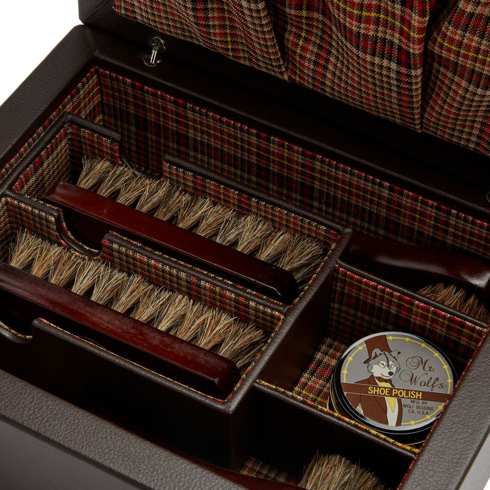 WM Brown Shoe Shine Kit 800688