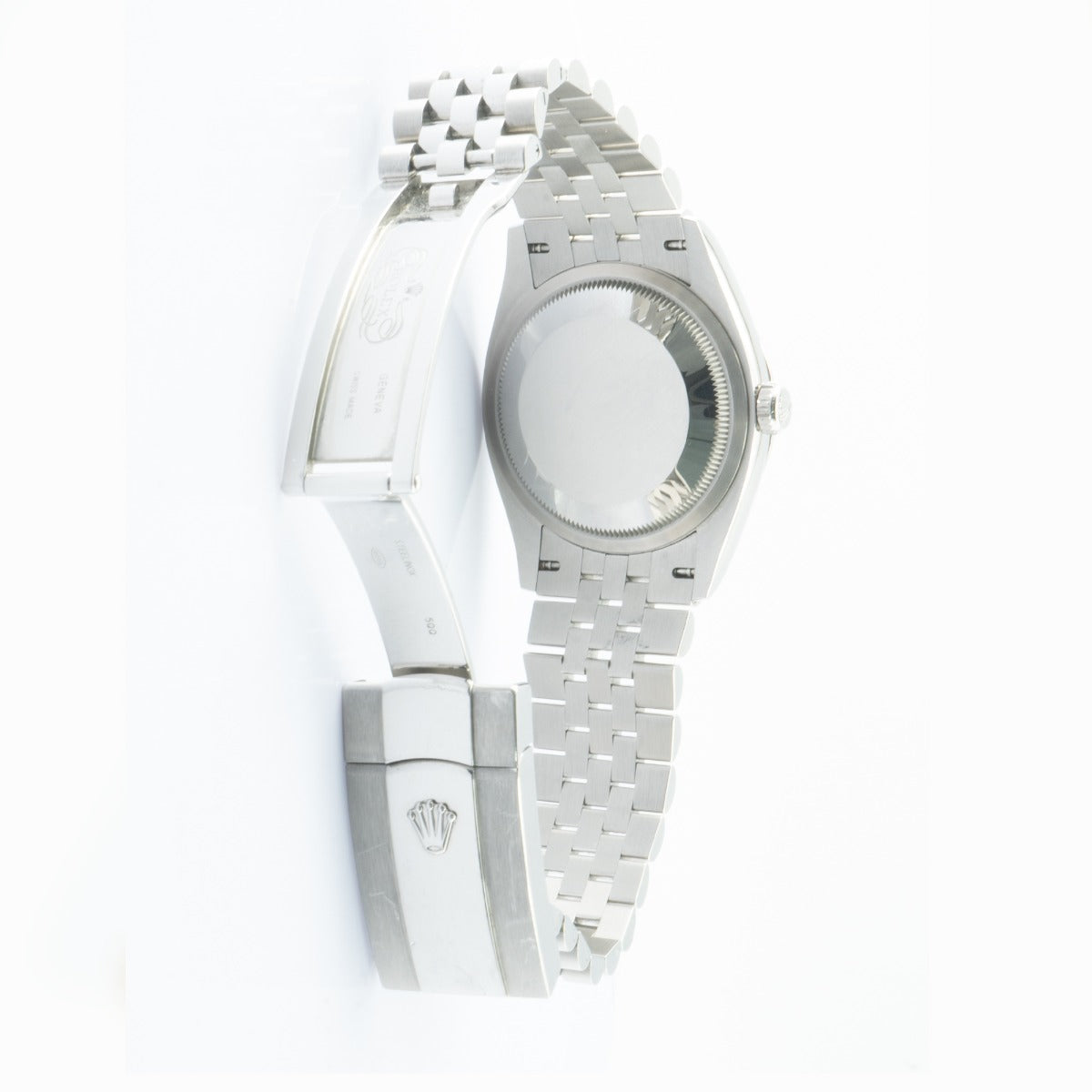 Rolex Datejust 36 126234 Diamond-Set Aubergine Dial Jubilee Bracelet