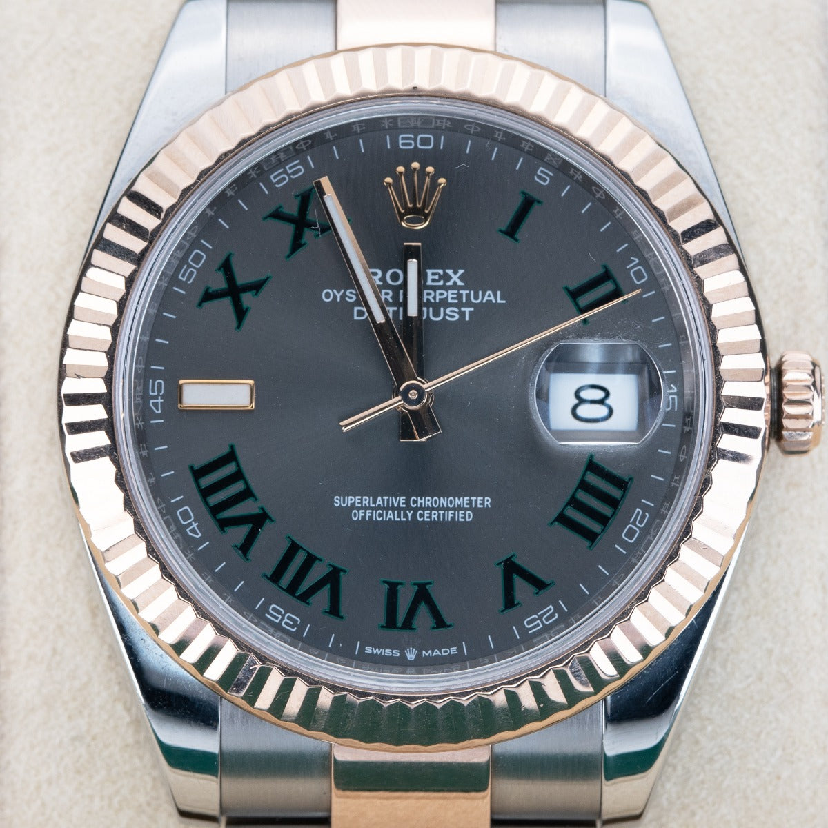 Rolex DateJust 41 126331 Wimbledon Dial Oyster Bracelet 2022