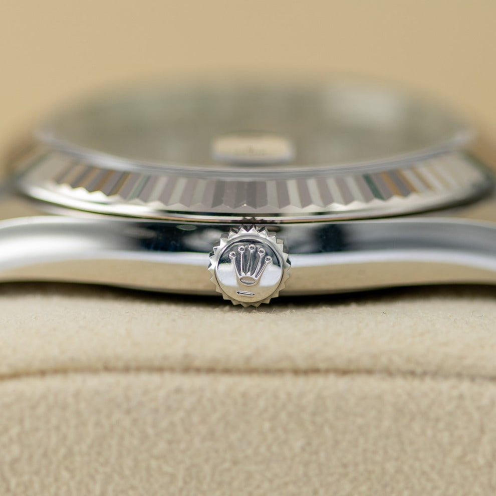 Rolex Datejust 41 126334 Oyster Bracelet Blue Dial Stainless Steel 2024 Unworn Condition Fluted Bezel 41 Mm Mechanical Watch - product image from Imperia...