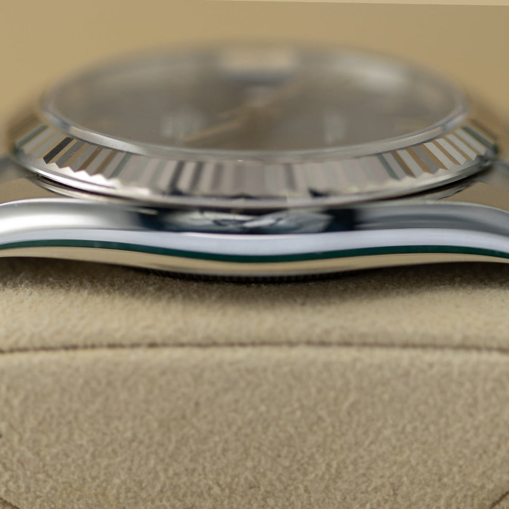 Rolex Datejust 41 126334 Oyster Bracelet Blue Dial Stainless Steel 2024 Unworn Condition Fluted Bezel 41 Mm Mechanical Watch - product image from Imperia...