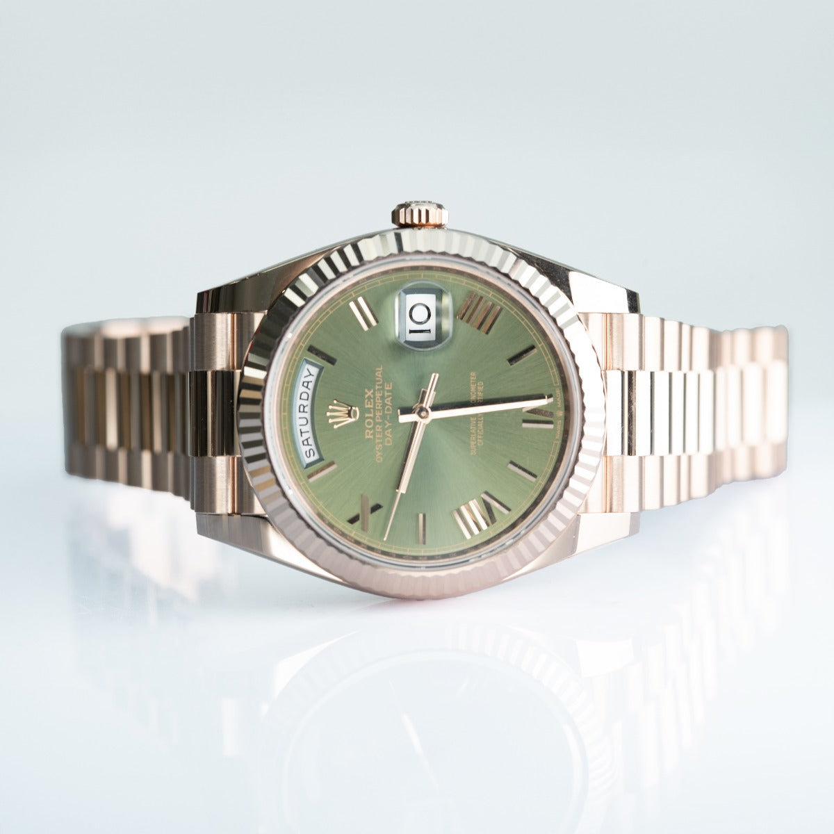 Rolex Day-Date 40 228235 Olive Green Dial 2024