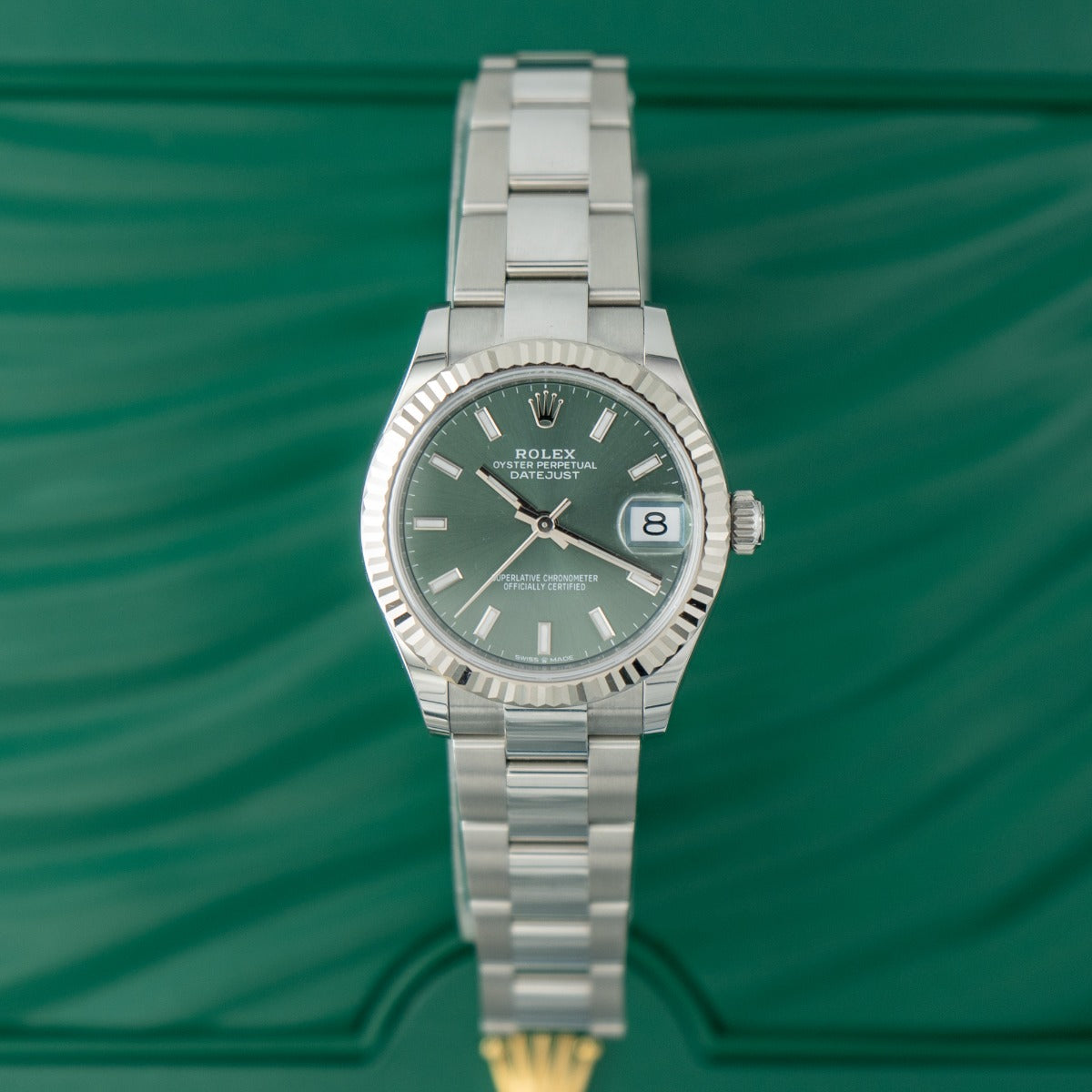 Rolex DateJust 31 278274 Mint Green Dial Oyster Bracelet 2024