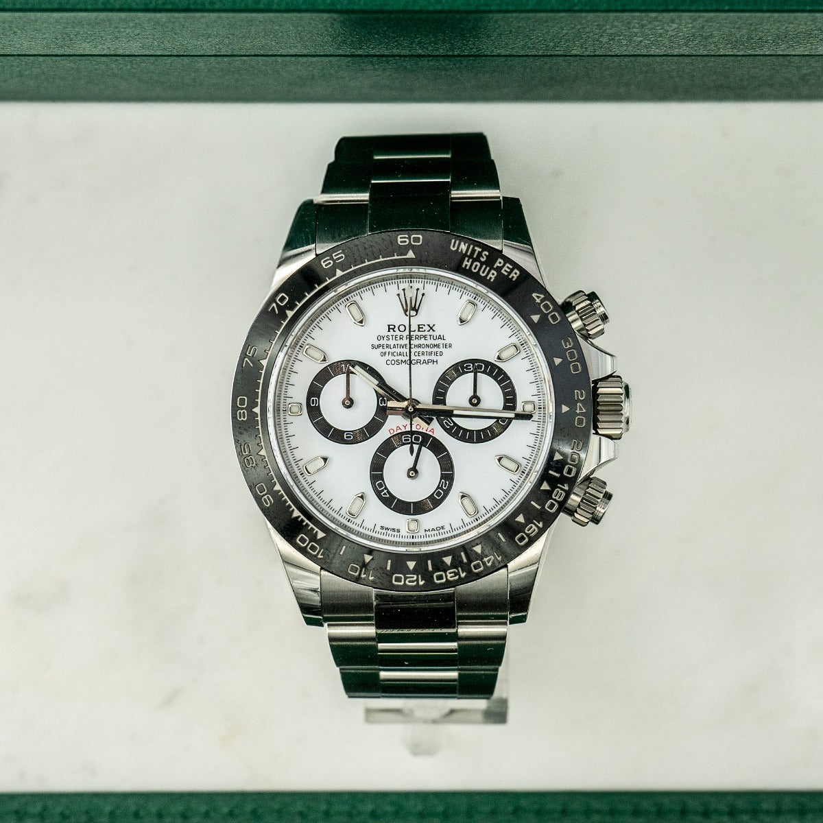 Rolex Daytona 116500LN 40mm White Dial Oyster Bracelet 2022