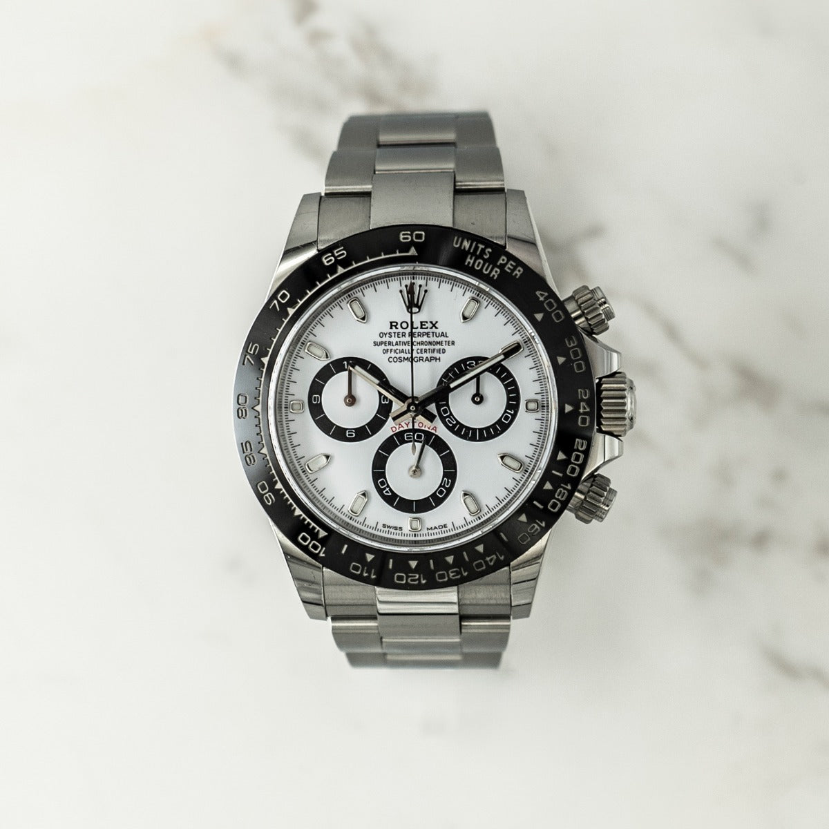 Rolex Daytona 116500LN 40mm White Dial Oyster Bracelet 2022