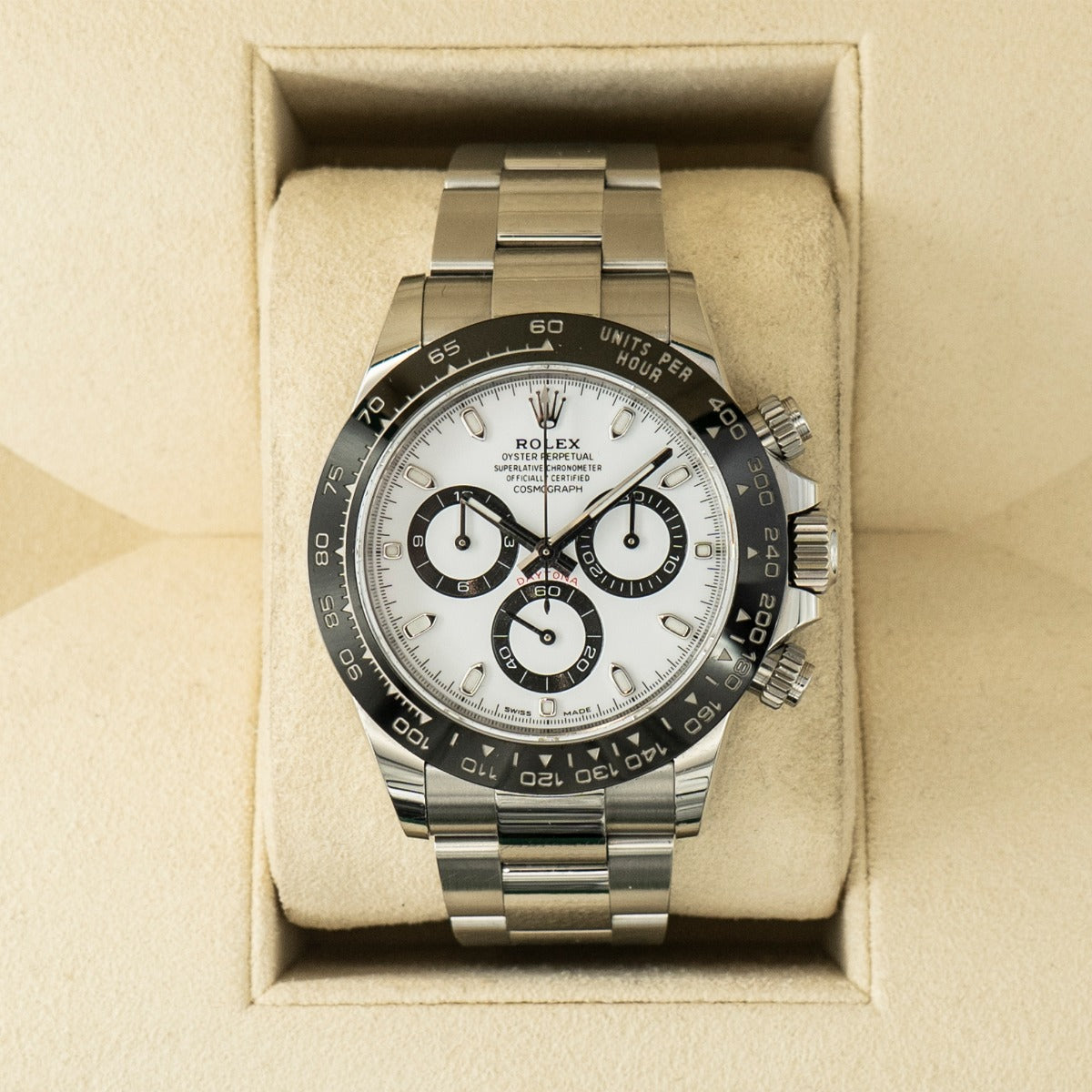 Rolex Daytona 116500LN 40mm White Dial Oyster Bracelet 2022