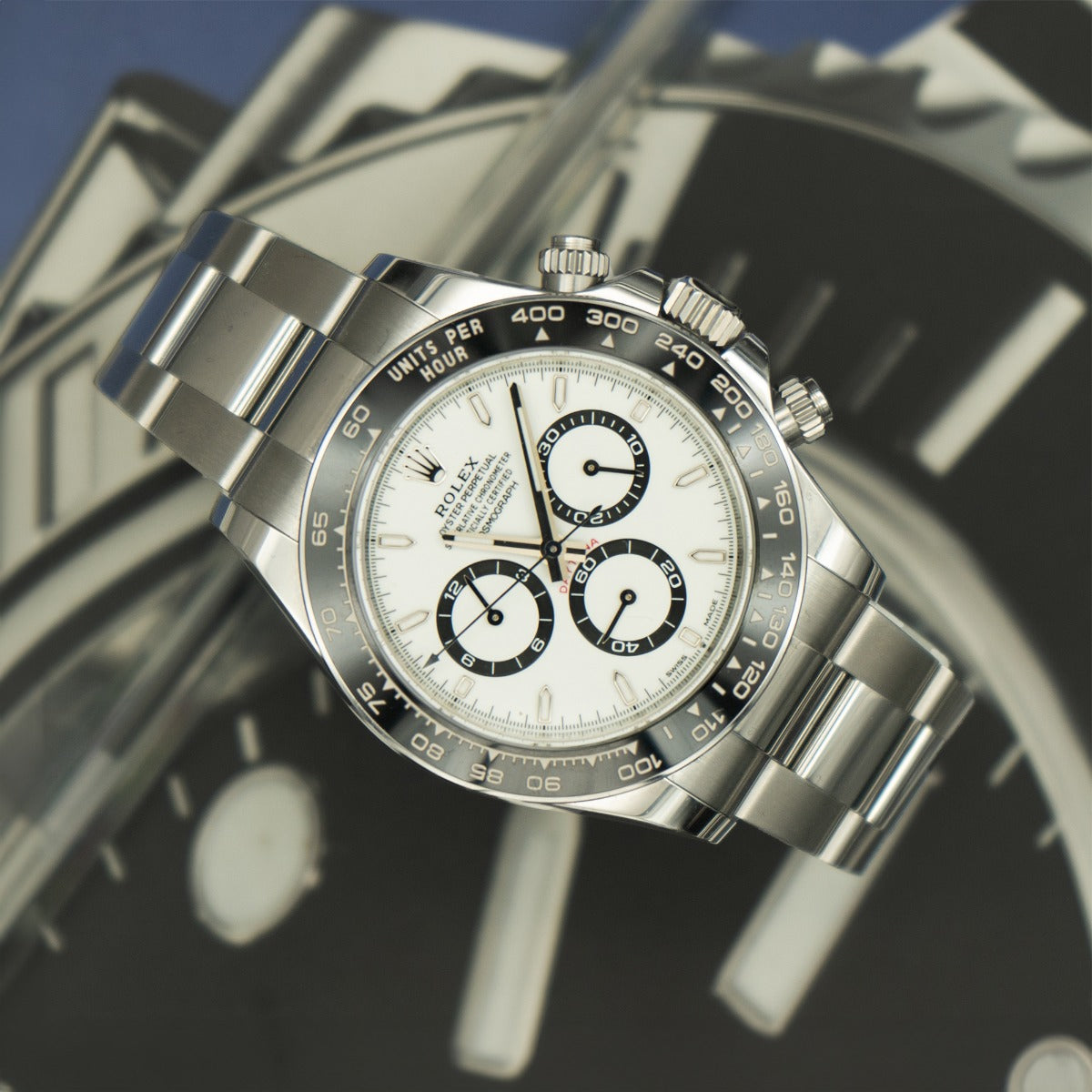 Rolex Daytona 126500LN White Dial Ceramic Bezel 2024