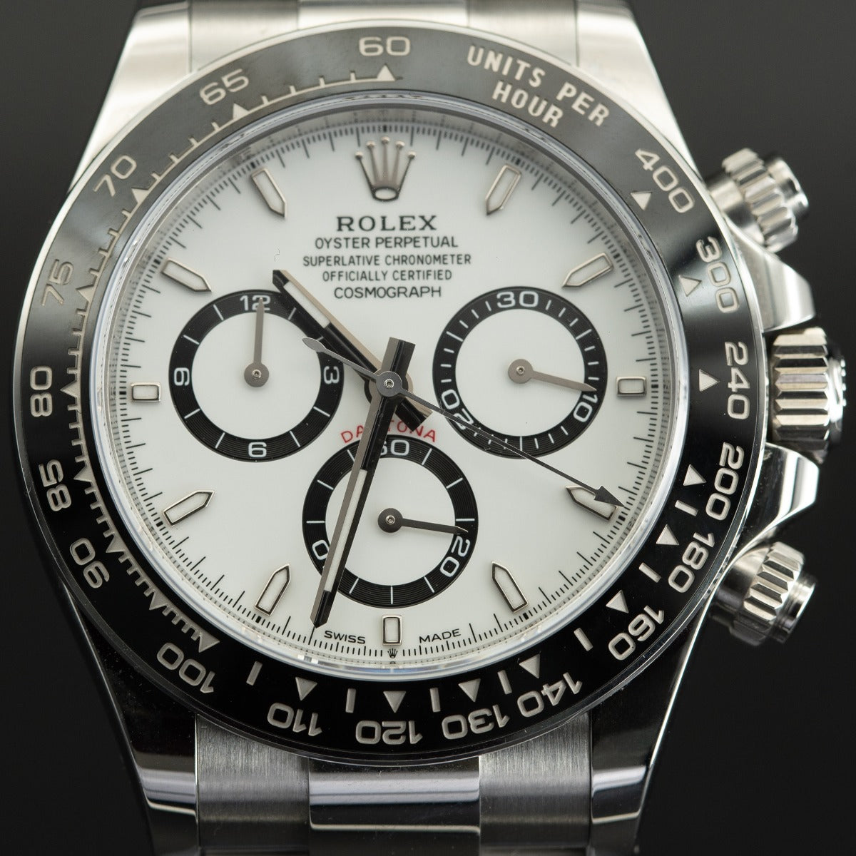 Rolex Daytona 126500LN White Dial Ceramic Bezel 2024