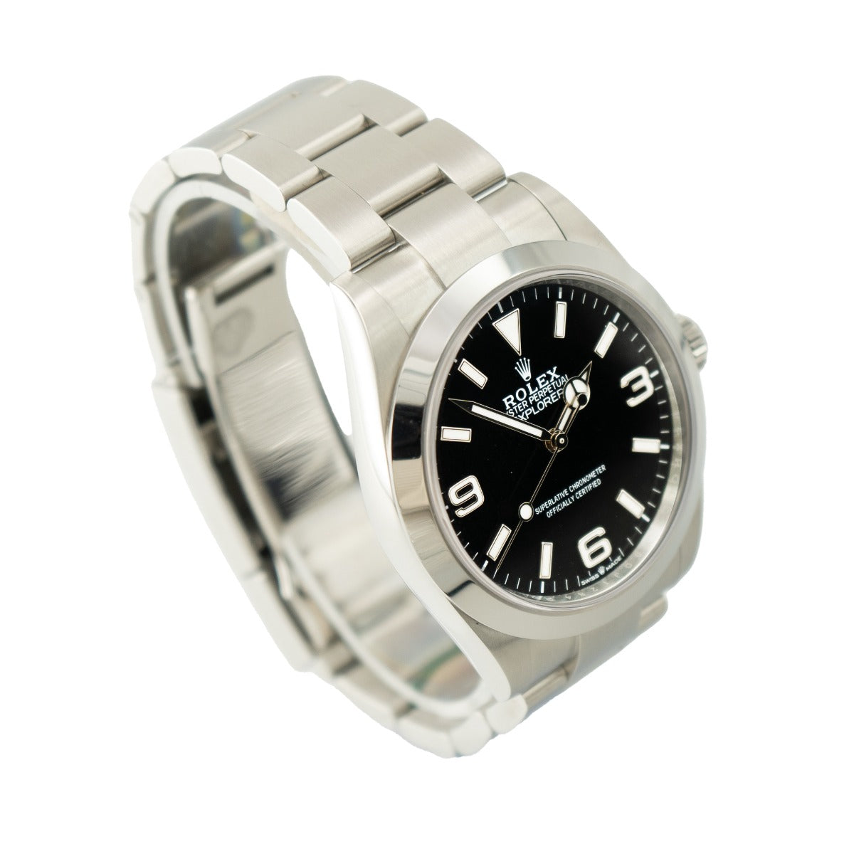 Rolex Explorer 224270 Black Dial Stainless Steel Oyster Bracelet 2024