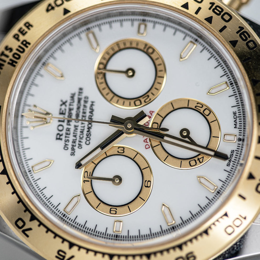 Rolex Daytona White 126503 Oyster Bracelet White Dial Stainless Steel 2024 Unworn Condition Fluted Bezel 40 Mm Mechanical Watch - product image from Impe...