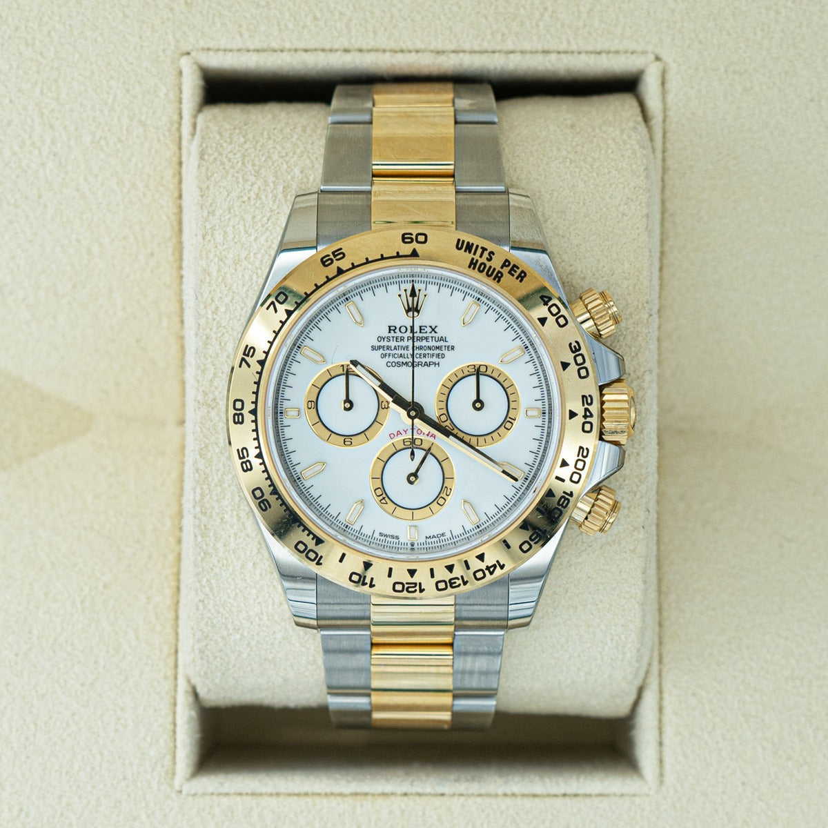 Rolex Daytona White 126503 Oyster Bracelet White Dial – Imperial