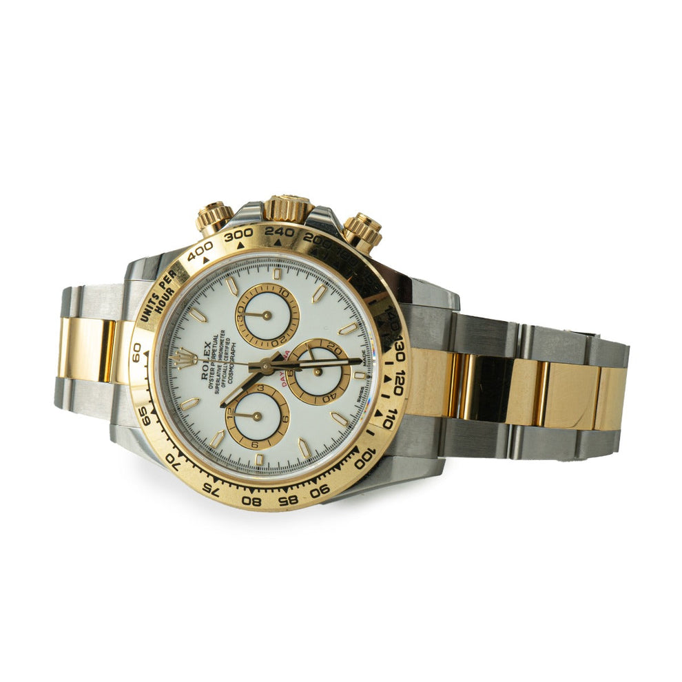 Rolex Daytona White 126503 Oyster Bracelet White Dial Stainless Steel 2024 Unworn Condition Fluted Bezel 40 Mm Mechanical Watch - product image from Impe...