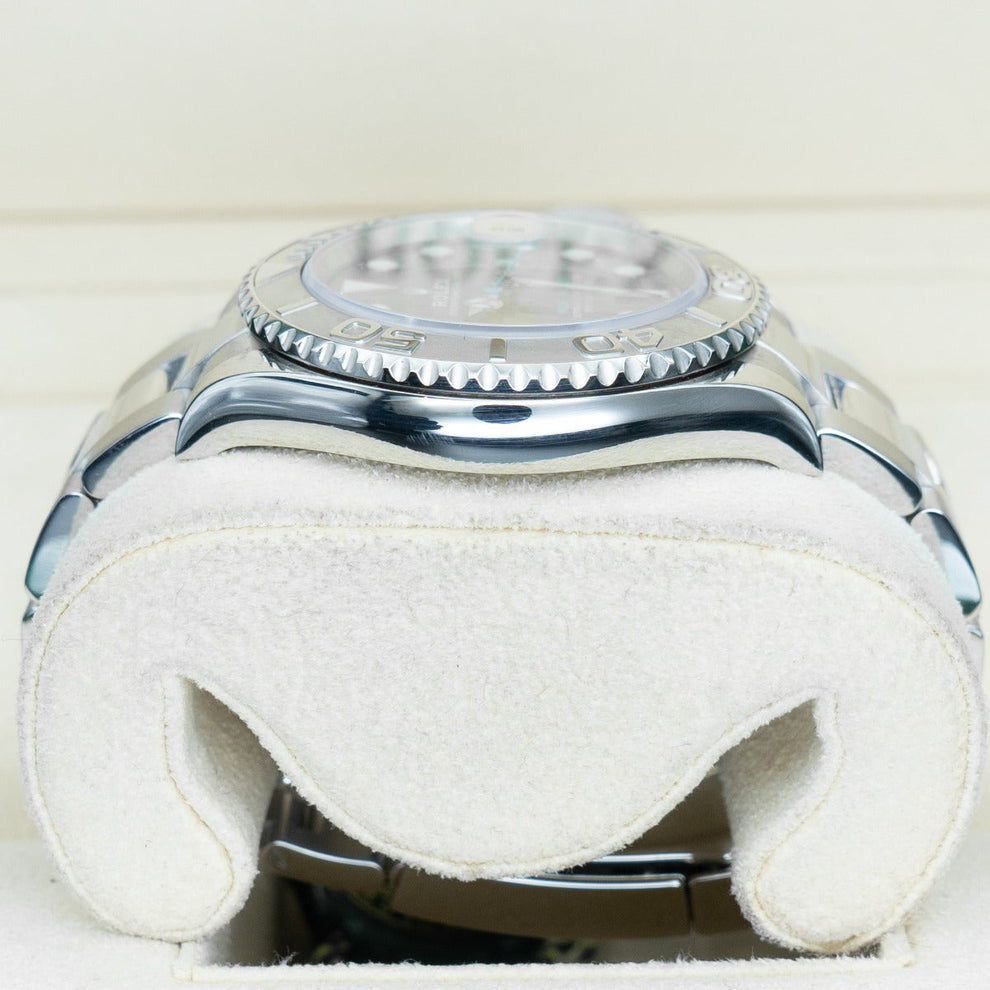 Rolex Yacht-Master 40 reference 126622, rhodium dial, Oyster bracelet and platinum 60-minute bezel, 2024