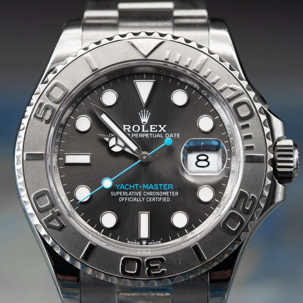 Rolex Yacht-master 40 126622 Oyster Bracelet Rhodium Dial Stainless Steel 2023 Unworn Condition Fluted Bezel 40 Mm Mechanical Watch - product image from ...
