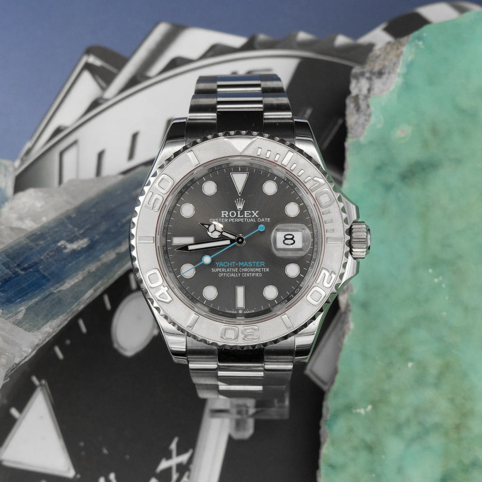 Rolex Yacht-master 40 126622 Oyster Bracelet Rhodium Dial Stainless Steel 2023 Unworn Condition Fluted Bezel 40 Mm Mechanical Watch - product image from ...