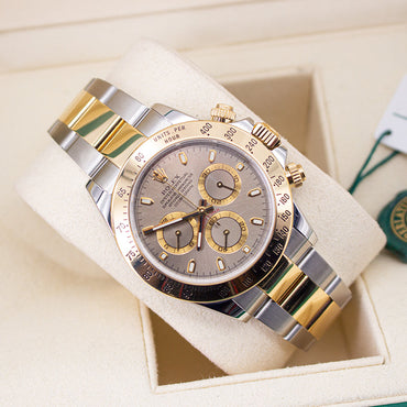 Rolex Daytona Silver 116523 Brown Dial Unworn Condition Mechanical Watch - product image from Imperial Time UK Ltd