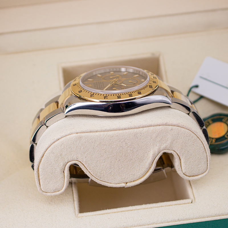 Rolex Daytona Silver 116523 Brown Dial Unworn Condition Mechanical Watch - product image from Imperial Time UK Ltd