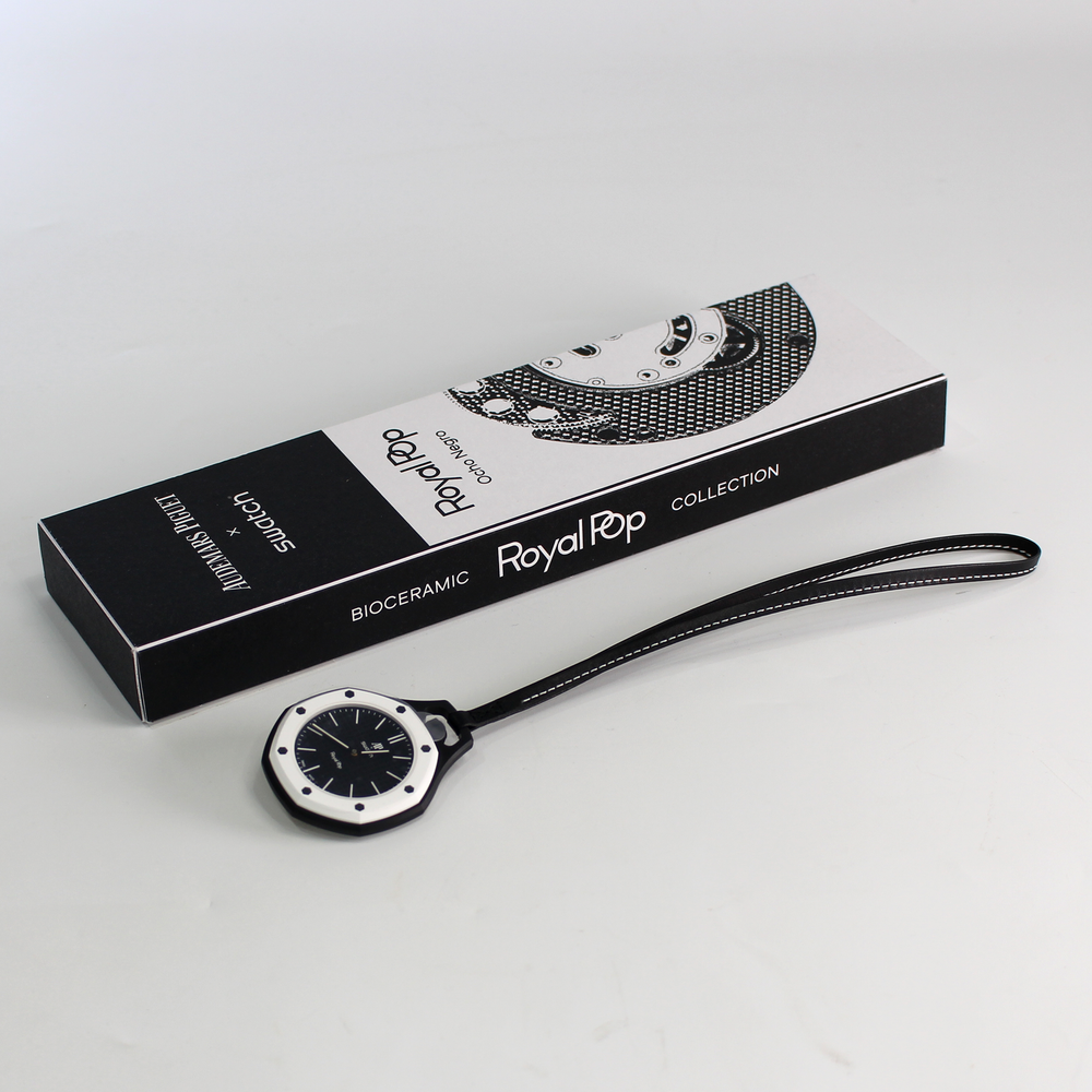 Swatch x Audemars Piguet Royal Pop OCHO NEGRO SSX03W101N