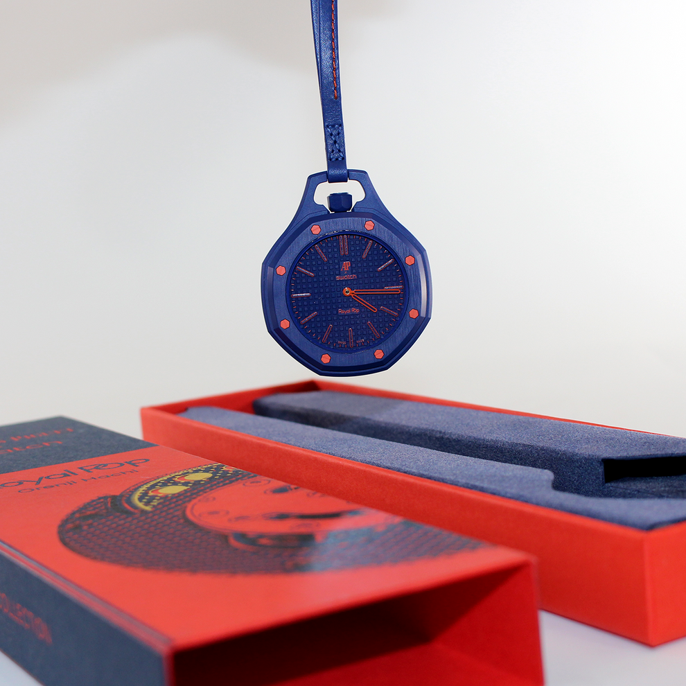 Swatch Royal Pop ORENJI HACHI orange Bioceramic screws