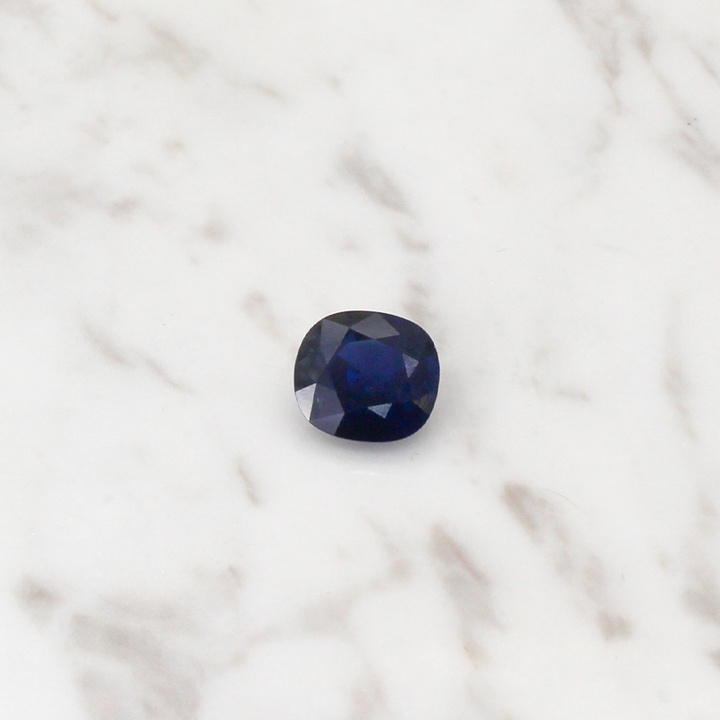 Tanzanite 6CT Cushion Blue Loose Gemstone - Imperial Time UK Ltd Kensington London - View 1