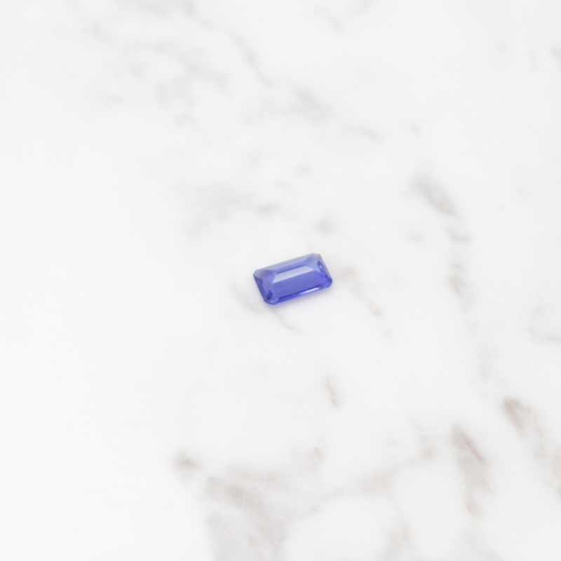 Tanzanite Large 2CT - Rectangle Cut