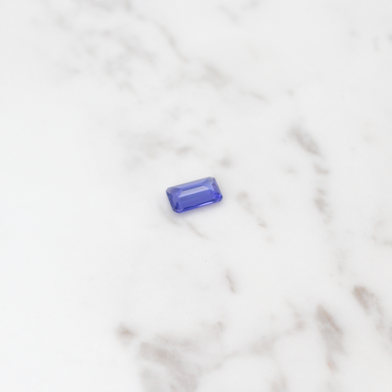 Tanzanite Large 2CT - Rectangle Cut