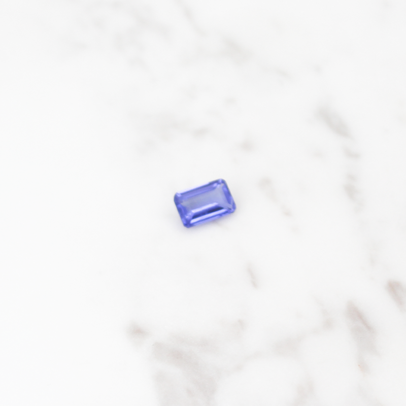 Tanzanite Large 2CT - Rectangle Cut