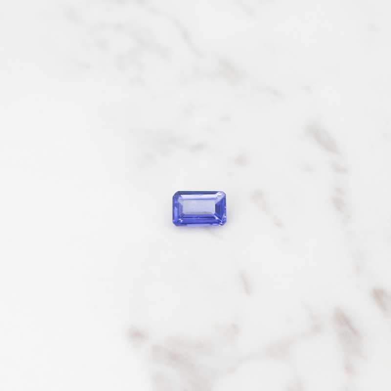 Tanzanite 2CT Emerald D Loose Gemstone - Imperial Time UK Ltd Kensington London - View 1