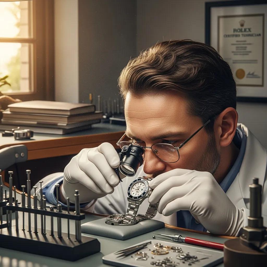 Watch authentication at Imperial Time