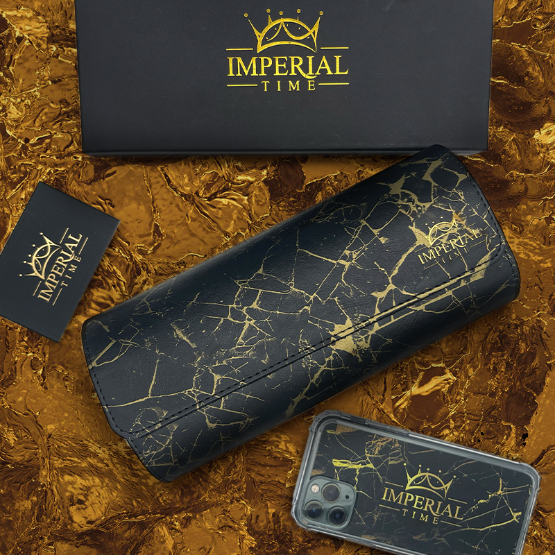 3 Watch Roll Travel Storage Case Portable Jewellery Organiser