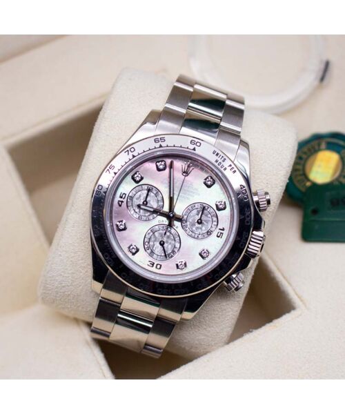 Rolex Daytona 116509 Tahitian Mother of Pearl 18K White GOld Discontinued - 2018