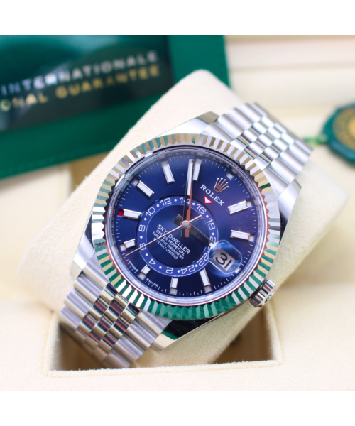 Rolex Sky-Dweller 326934 Blue Dial Jubilee Bracelet 2023