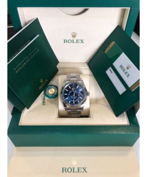 Rolex Sky-Dweller 326934 Blue Dial Oyster Bracelet 2018