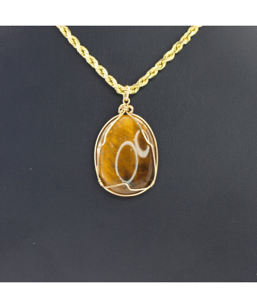 Tiger Eye Pendant 6g