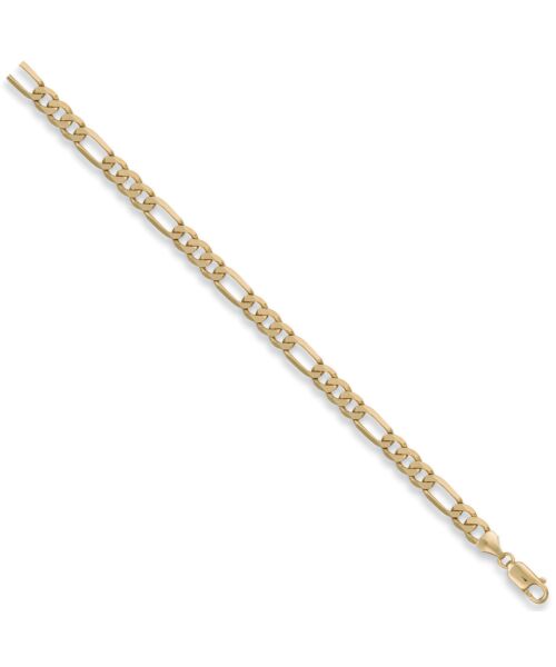 Yellow Gold 6.3mm Figaro Chain