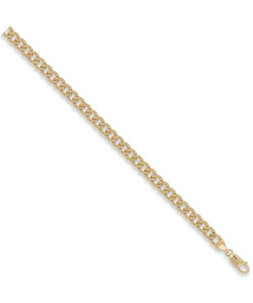 Yellow Gold 6.2mm Curb Chain