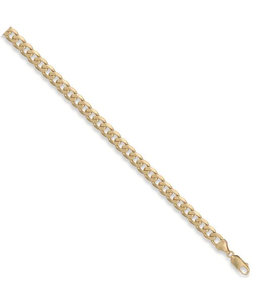 Yellow Gold 7.0mm Curb Chain