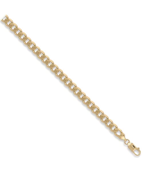 Yellow Gold 8mm Curb Chain