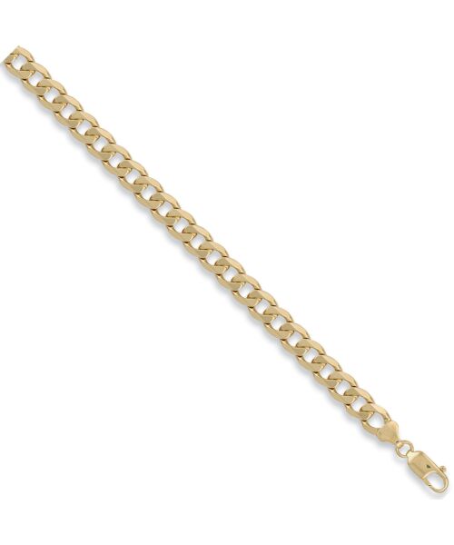 Yellow Gold 8.5mm Curb Chain