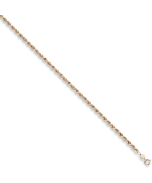 Yellow Gold 3.2mm Hollow Rope Chain