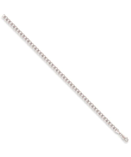 White Gold 3.8mm Curb Chain
