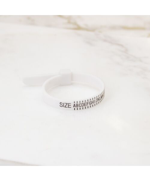 Ring Sizer Measures Ring Sizes UK - A to Z with Ring Size Guide Including Ring Size Chart