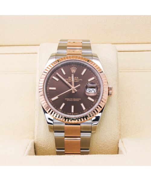 Rolex DateJust 41 126331 Chocolate Dial Oyster Bracelet