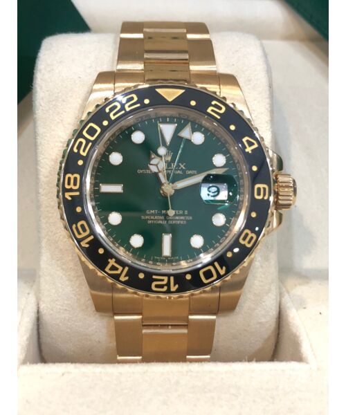 Rolex GMT-Master II 116718LN Green Dial - 2019