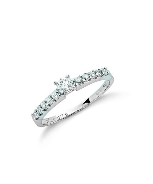18ct White Gold 0.50ct Diamond Engagement Ring