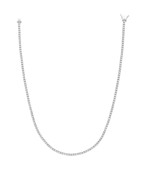 18ct White Gold 10.00ct 17 Inch Necklace DCN0062