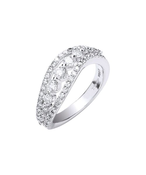 18ct White Gold 1.00ctw Fancy Diamond Ring