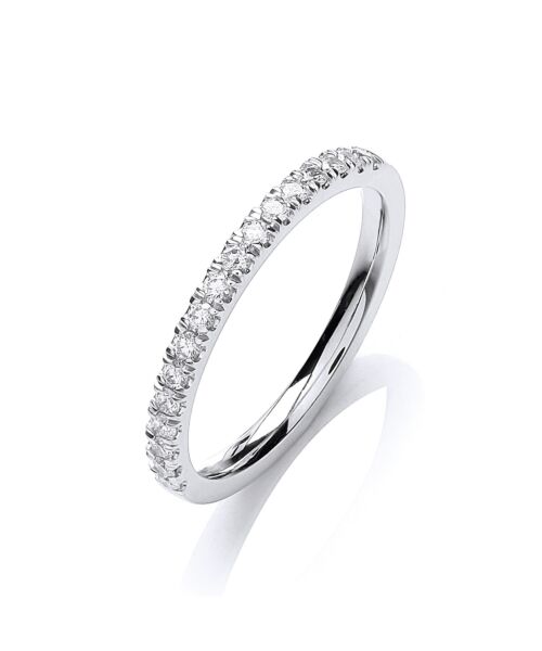 18ct White Gold 0.25ct Ring - No Certificate