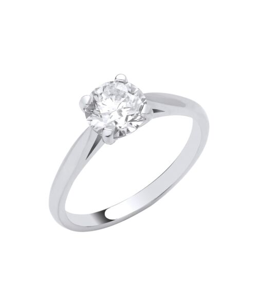 Platinum 1.00ct Diamond Engagement Ring